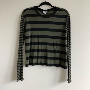 Splendid striped long sleeve shirt